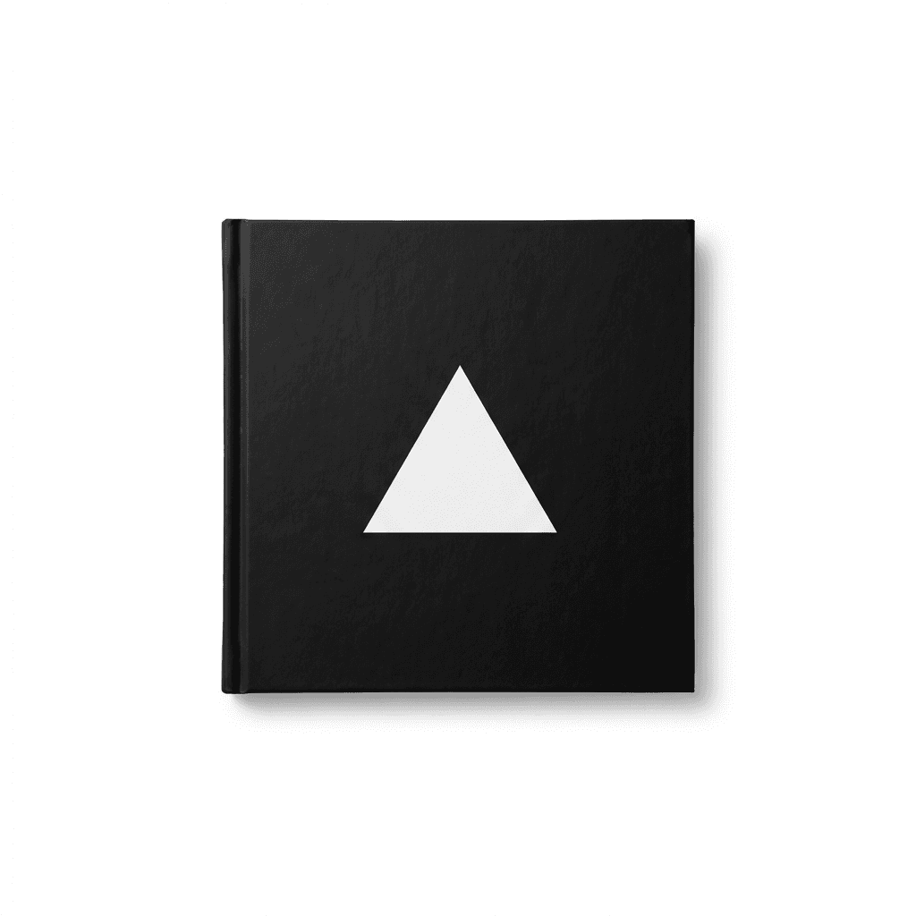 Black Hardcover Book (Blank Cover)